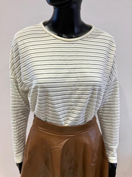 Dámske pásikavé tričko (s), mango,s