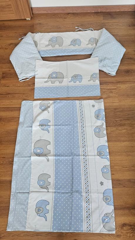 Súprava mantinel a návliečky do detskej postieľky, šírka (cm): 40,dĺžka (cm): 60