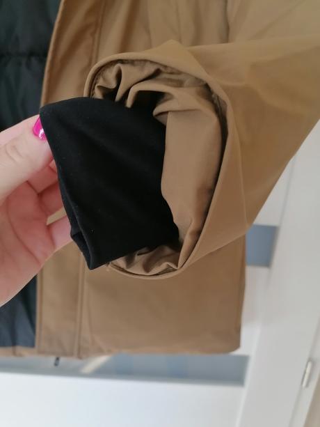 Zimná bunda paperová, zara,164