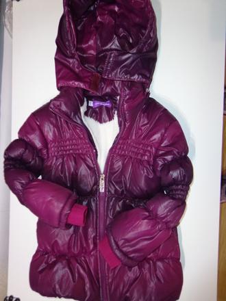 Bundička v. 110/116 podšitá kožušinkou, 110