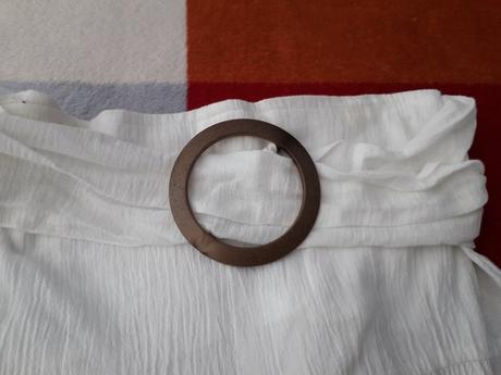 Sukňa biela  - č. 38, s