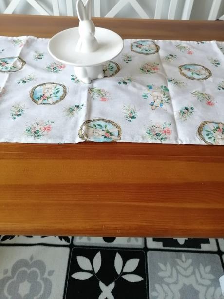 Veľkonočná stola obrus na stol, 