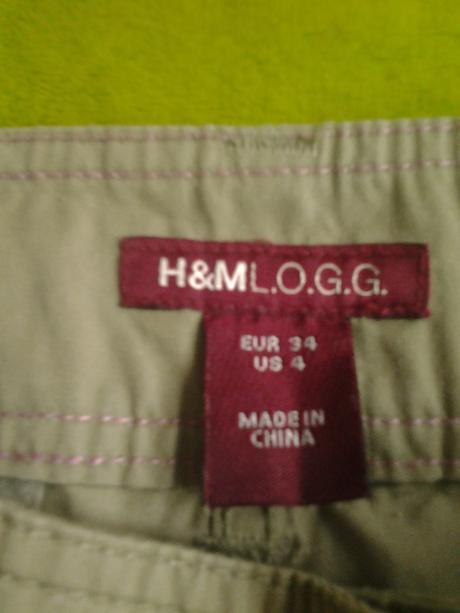 Šortky, h&m,34