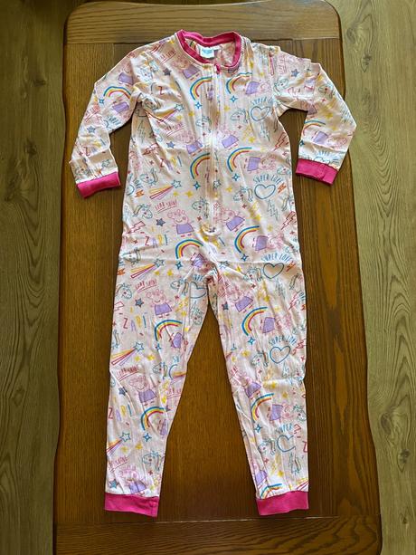 Pyžamkový overal peppa pig 122/128, 122