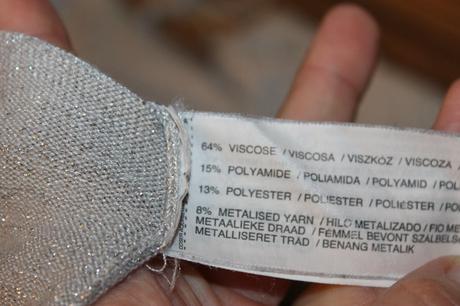 Strieborné úpletové šaty mango v. m, mango,m