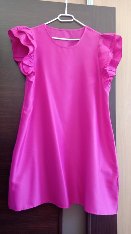 Letné cyklámenové šaty veľkosť 2xl, xxl