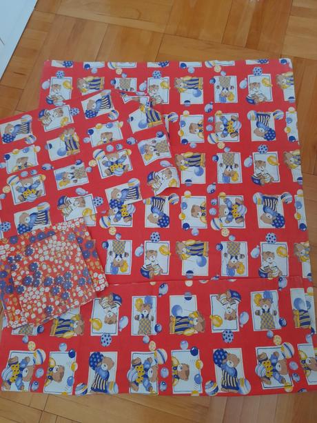 Obliecky do postielky macko, šírka (cm): 90,dĺžka (cm): 120