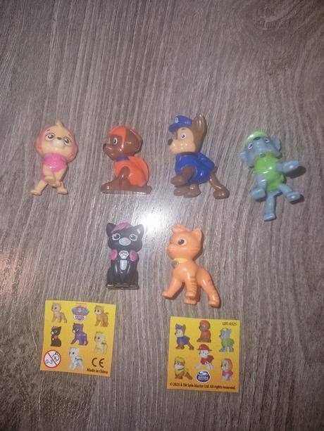 Paw patrol figurky z jogurtov, 
