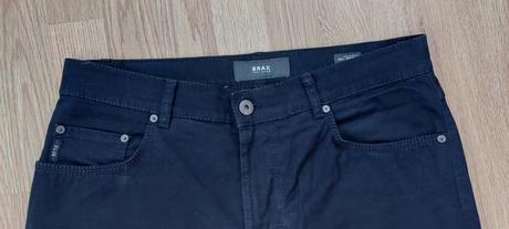 Pánske tmavomodré nohavice brax 34/30, 34