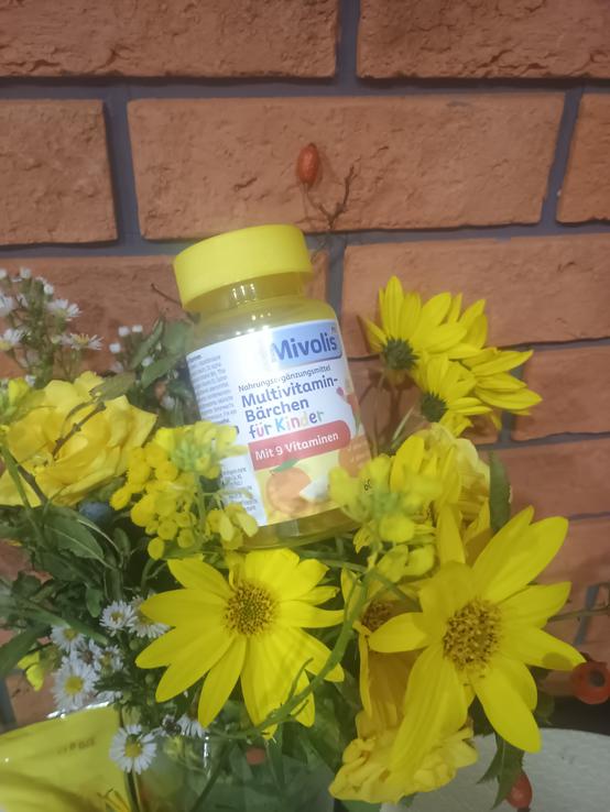 Mivolis Multivitamínové medvedíky pre deti, 60 ks