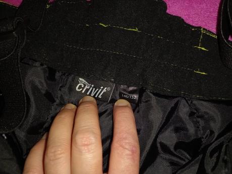 Oteplovačky crivit neonové 146/152, crivit,152