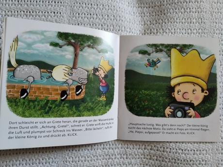 Der kleine könig der fotoapparat,