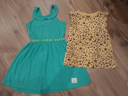 Šaty+tričko 110, pepco,110