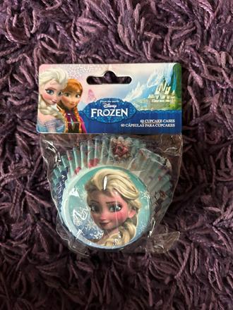 Papierové košíčky frozen - 60 ks, 