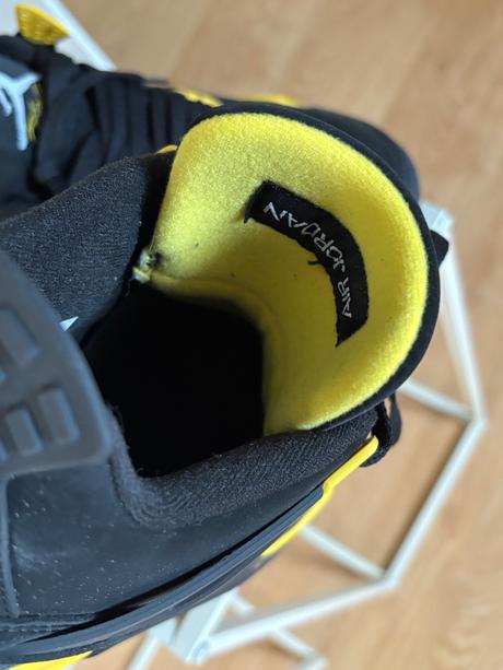 Jordan 4 retro thunde botasky, air jordan,40