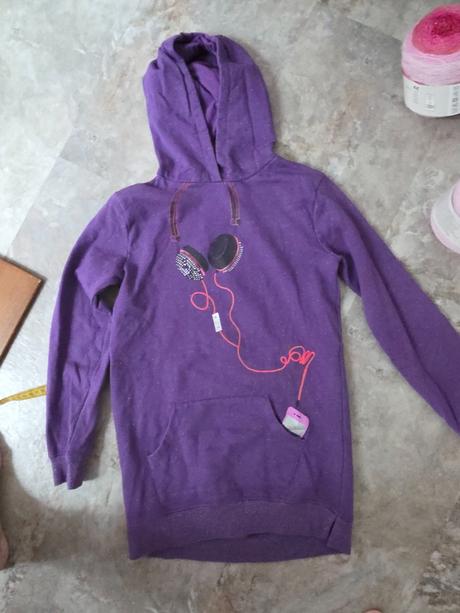 Teplakove šaty/ tunika 152, 152