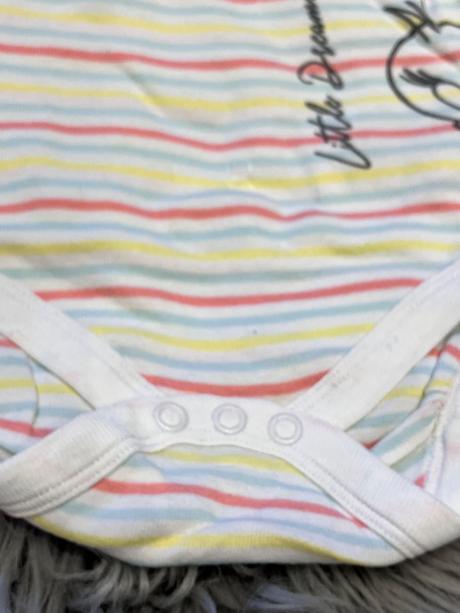 Dievčenské pásikavé body looney tunes (62-68), 62