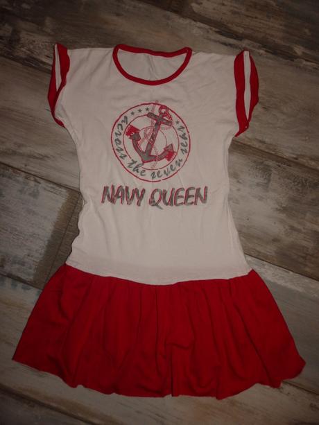 Námornícke šaty 128/134, 134