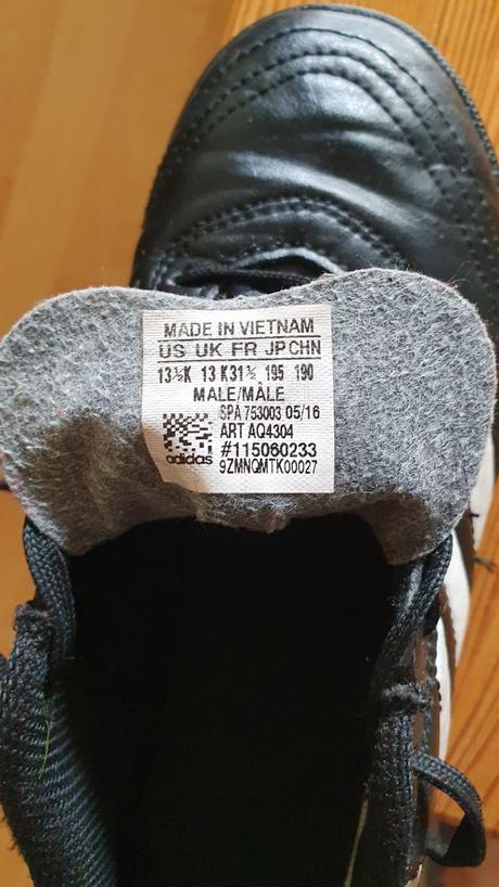 Kopačky ako nové, kožené, adidas,31
