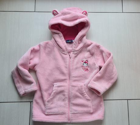 Ružová tepla mikina, lupilu,86