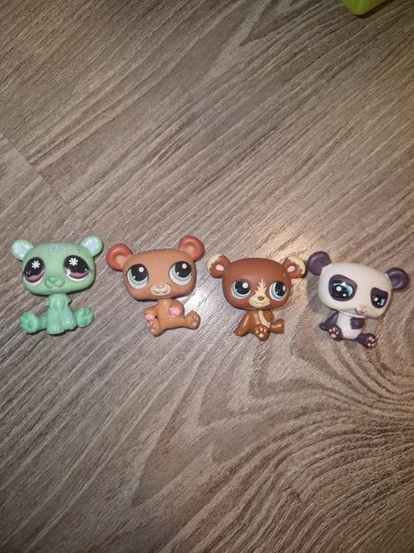 Littlest pet shop medveď,