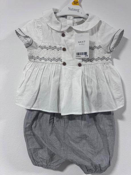 Sada košeľa a kraťasy ideálne na oslavu veľ. 80, next,80