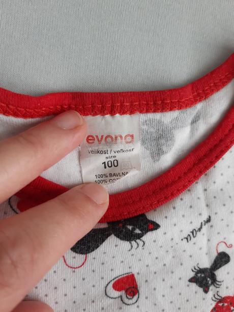 Bavlnená nočná košeľa, evona,98
