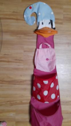 Nástenná látková polička, 