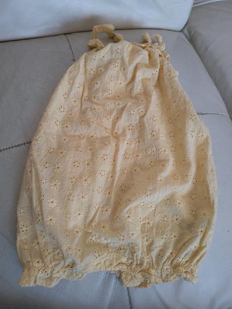 Žlté madeirové kraťasy na traky 98, h&m,98