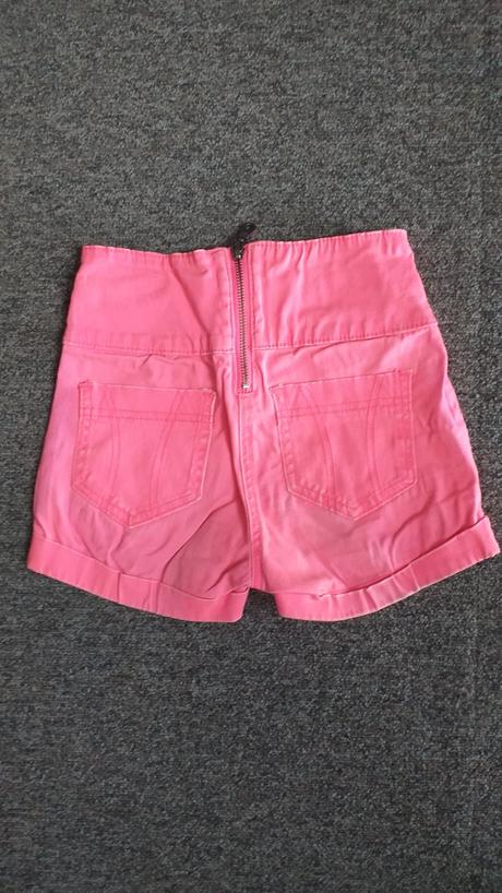 Strecove sortky vysoky pas, 140