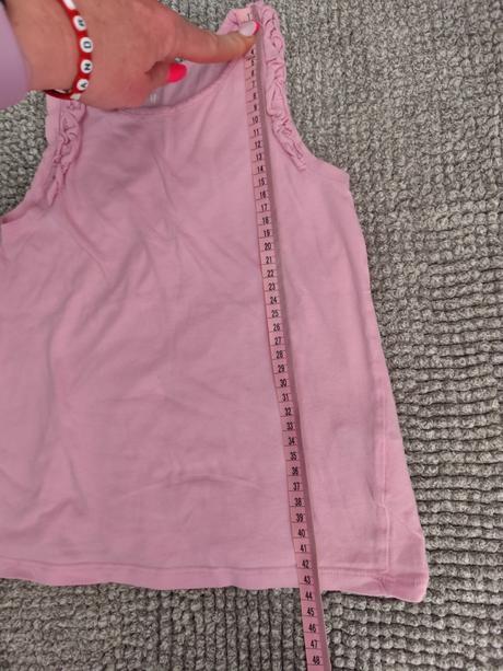 Tielko s volánikmi veľ. 122/128, h&m,122