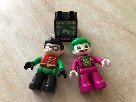 Lego duplo robin a joker, top stav, 