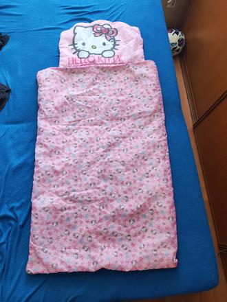 Tenký spacák hello kitty, šírka (cm): 70,dĺžka (cm): 150