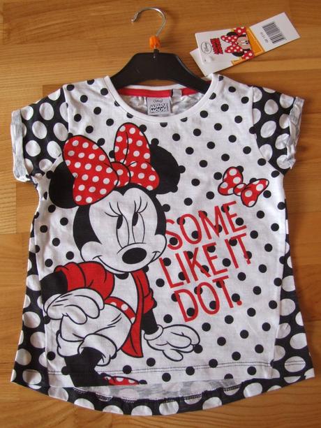 Dievčenské tričko minnie mouse - v.128., disney,128