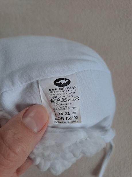 Zimna ciapka rada / kata vel.1 + tenka newbaby 62, rada,56