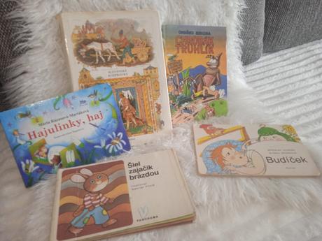 Retro knihy, detské, 