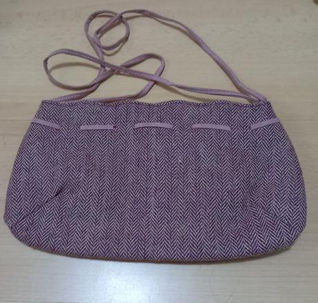 Staroružová látková kabelka, george