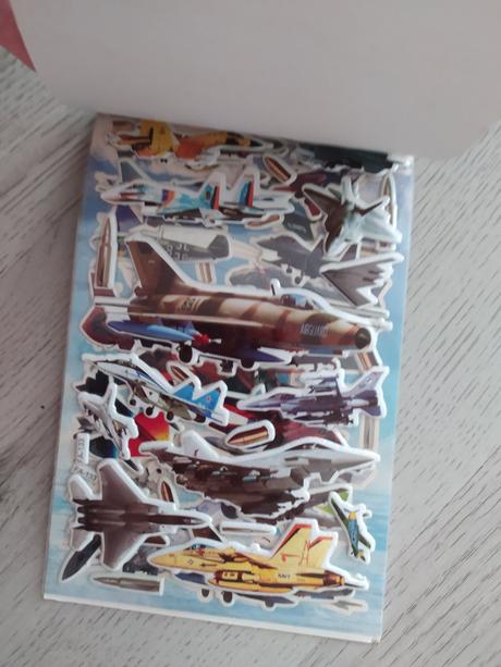 Nálepky lietadlá, 