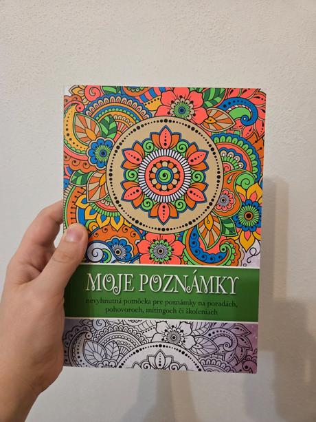 Zápisník na poznámky na poradách,pohovoroch.., 