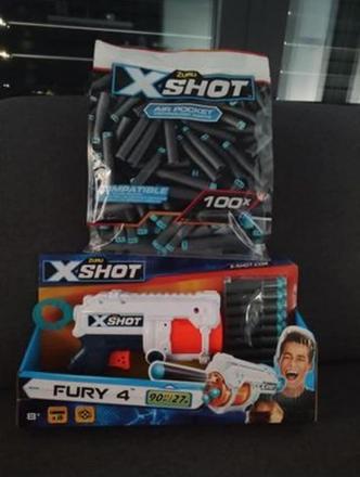 Pištoľ xshot,