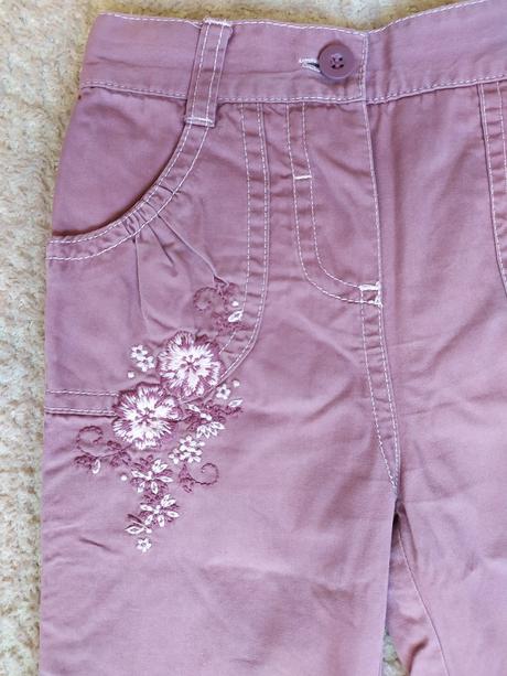 Zateplené nohavice veľ. 80/86, mothercare,80