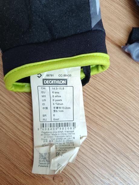 Cyklisticke rukavice xs, decathlon,xs