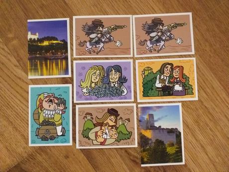 Coop nálepky - hrady a zámky, 