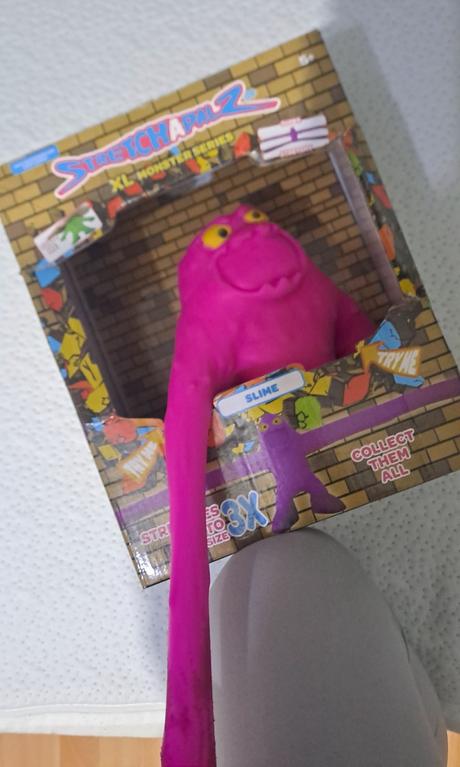 Gumová interaktívna príšera,