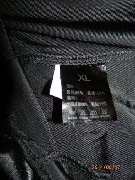 Leginy cierne leskle, xl