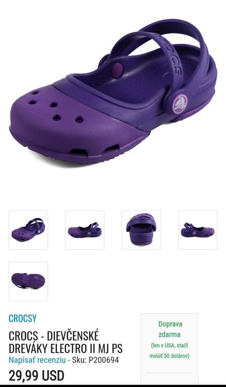 Sandálky crocs 28/29, crocs,29