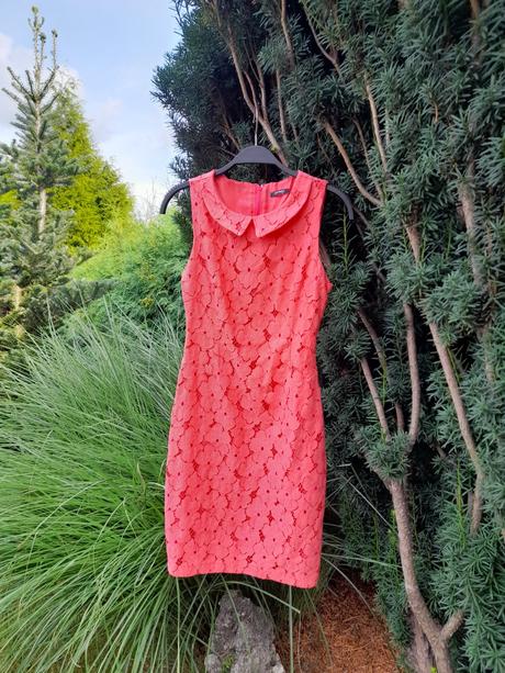 Šaty s kvetinovým  vzorom, orsay,34