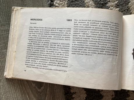 Pretekové automobily-prvé vyd.1989, 