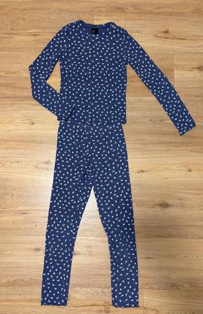 Bavlněné pyžamo, h&m,146
