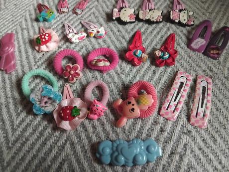 Gumičky, sponky,